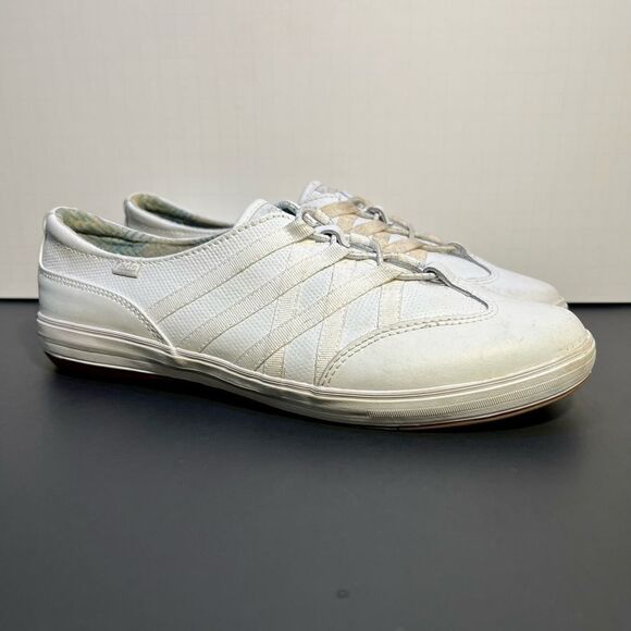 Womens KEDS Ortholite White Slip On Comfort Sneakers / Size 10 - Picture 1 of 9